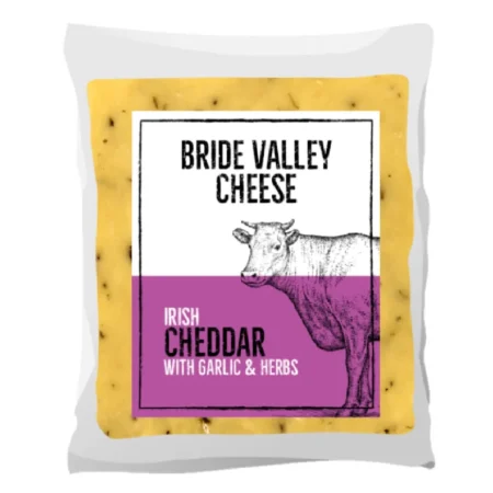 BrideValleyCheeseIrishcheddarwithGarlicHerbs150g_5000x